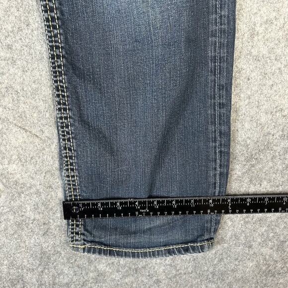 BKE Jeans Men’s Size 36x31 Blue Tyler Straight Leg Stretch Denim 5 Pocket Casual - Picture 6 of 13